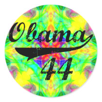Obama #44 Stickers by wingedturtle Obama #44 Stickers