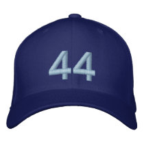 OBAMA 44TH PRESIDENT OF THE UNITED STATES, 2nd Ter Embroidered Baseball Caps