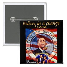 Obama,45th President of The United States_ Buttons