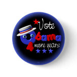 Obama- 4 more years button