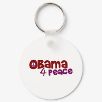 Obama 4 Peace keychains