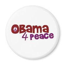 Obama 4 Peace magnets