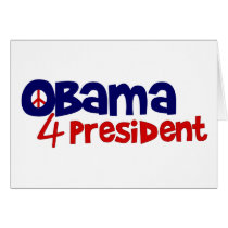 Obama 4 President cards