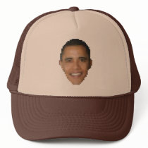 Obama (8-bit) hats by zkislar Obama (8-bit) hats
