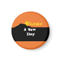 Obama A NEW DAY Magnet