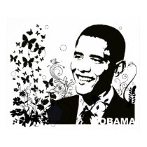 Obama Abstract posters