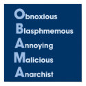 Obama-Acronym posters