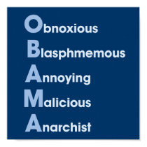 Obama-Acronym posters by hellolisa Obama-Acronym posters