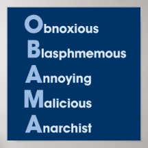 Obama-Acronym Print