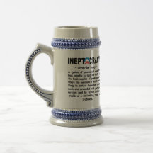 Obama Administration Ineptocracy Definition Mug