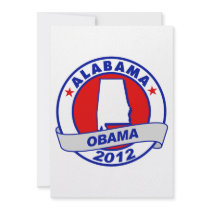 Obama - Alabama Personalized Announcements