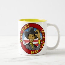 Obama All Hat No Cattle Coffee Mug