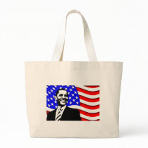 Obama And Flag Bags