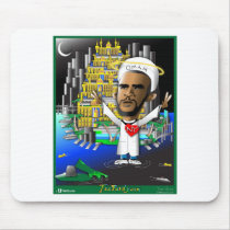 Obama and Freedom mousepads