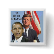 Obama and JFK button