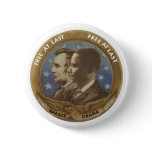 Obama and Lincoln Buttons