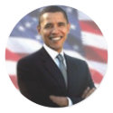 Obama and the American Flag stickers by valli17 Obama and the American Flag stickers