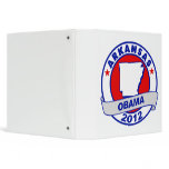 Obama - Arkansas 3 Ring Binders