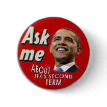Obama Ask Me Button by elfyboy Obama Ask Me Button
