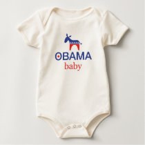 Obama Baby T-Shirt by artladymanor Obama Baby T-Shirt