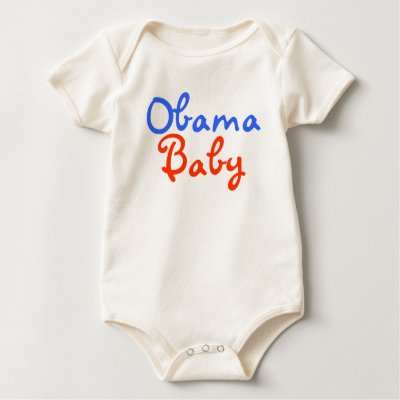 Obama Baby Tee Shirt by greenbaby
