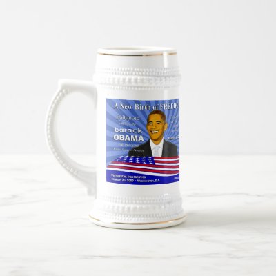 Obama Baltimore Inauguration Event Stein Coffee Mugs by inauguration_2009
