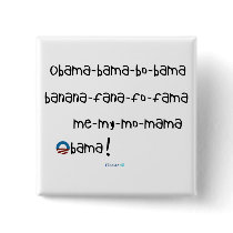 Obama-bama-bo-bama Button buttons