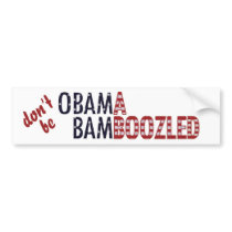 Obama Bamboozled - Customized Bumper Sticker