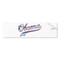 Obama Baseball Style Swoosh Tees Gifts bumper stickers