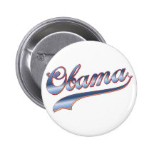 Obama Baseball Style Swoosh Tees Gifts Buttons