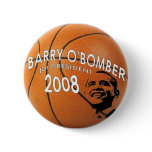 Obama Basketball Button