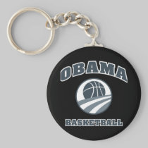 Obama Basketball Grey v1 keychains