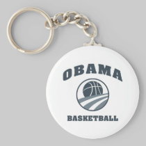 Obama Basketball Grey v1 keychains