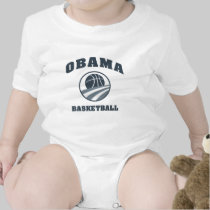 Obama Basketball Grey v1 t-shirts