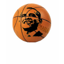 Obama Basketball Kid's Ringer Shirt