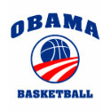 Obama basketball red white and blue shirt by onthehanger Obama basketball red white and blue shirt