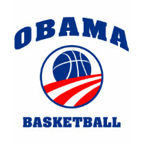Obama basketball red white and blue shirt by onthehanger Obama basketball red white and blue shirt