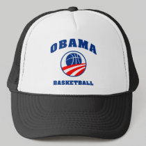 Obama basketball red white and blue shirt hats