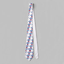 Obama basketball red white and blue shirt ties