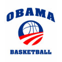 Obama Basketball red white and blue v2 t-shirts by onthehanger Obama Basketball red white and blue v2 t-shirts