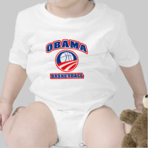 Obama Basketball red white blue v3 t-shirts