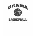 Obama Basketball standard type grey t-shirts by onthehanger Obama Basketball standard type grey t-shirts