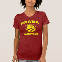 Obama Basketball yellow t-shirts