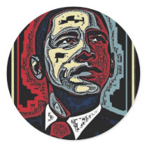 Obama Be The Change 5 stickers by talliktok_katauyak Obama Be The Change 5 stickers