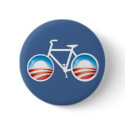 Obama Bicycle Button by GGWash Obama Bicycle Button