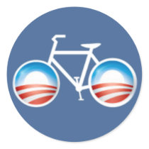 Obama Bicycle Sticker