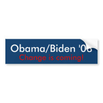 Obama/Biden '08 bumper stickers