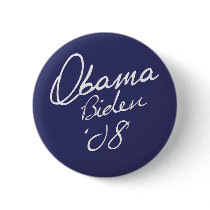 Obama Biden '08 Button by ObamaBiden08 Obama Biden '08 Button