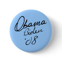 Obama Biden '08 Button by ObamaBiden08 Obama Biden '08 Button