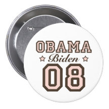 Obama Biden 08 Button